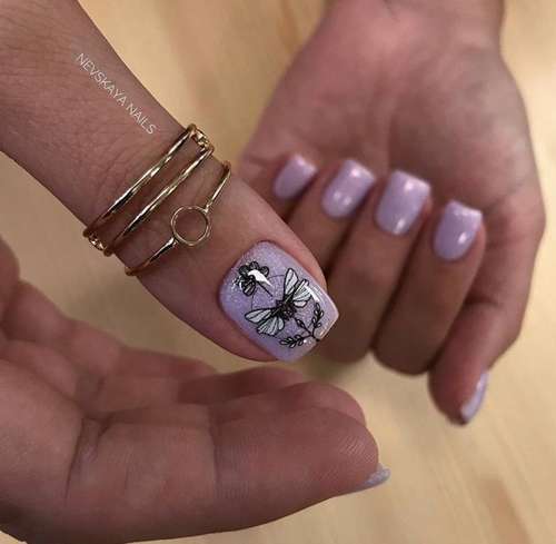 Delicate manicure for short nails 2021: photos, new designs