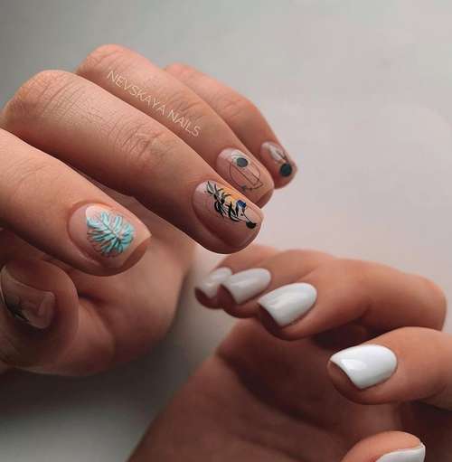 Delicate manicure for short nails 2021: photos, new designs