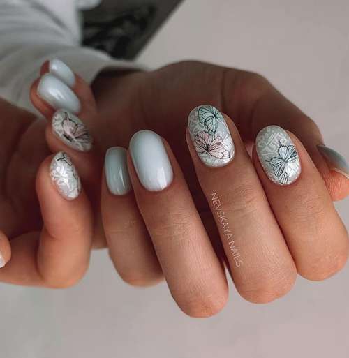 Delicate manicure for short nails 2021: photos, new designs