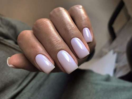 Solid gentle manicure