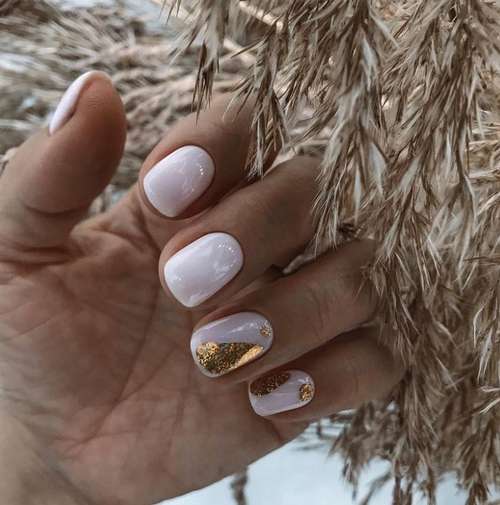 Delicate nail design