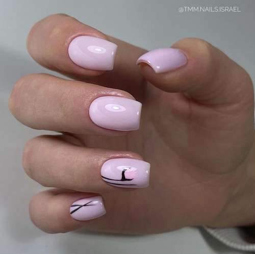 Delicate manicure for short nails 2021: photos, new designs