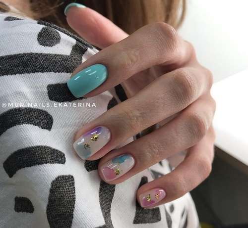 Lilac manicure 2021: beautiful new items, photo with design