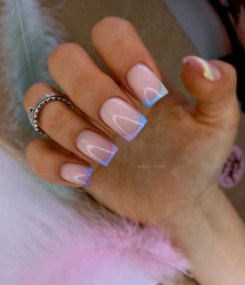 Lilac manicure 2021: beautiful new items, photo with design