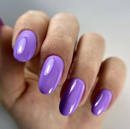 Lilac manicure 2021: beautiful new items, photo with design