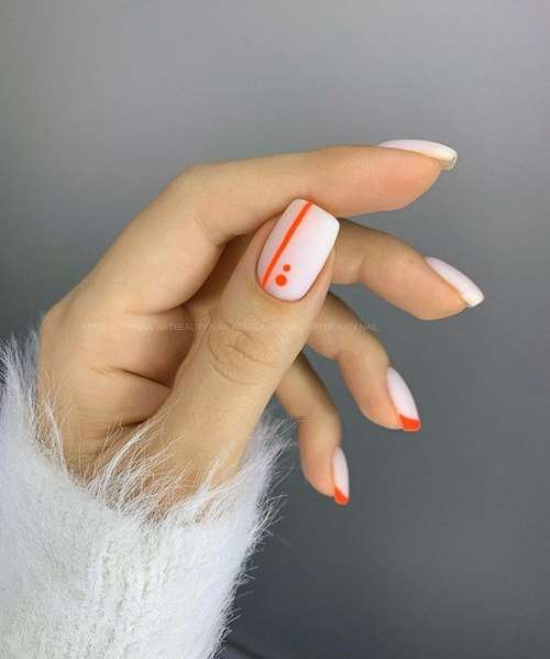 French manicure color