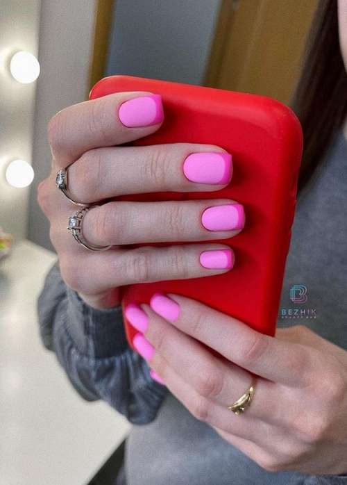 Matte French red