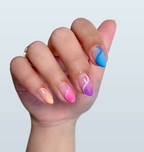 Trendy summer jacket 2021: photo, fashionable nail design