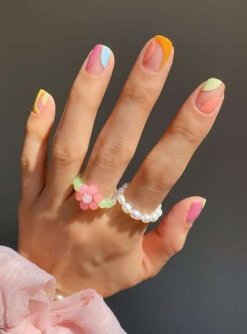 Trendy summer jacket 2021: photo, fashionable nail design