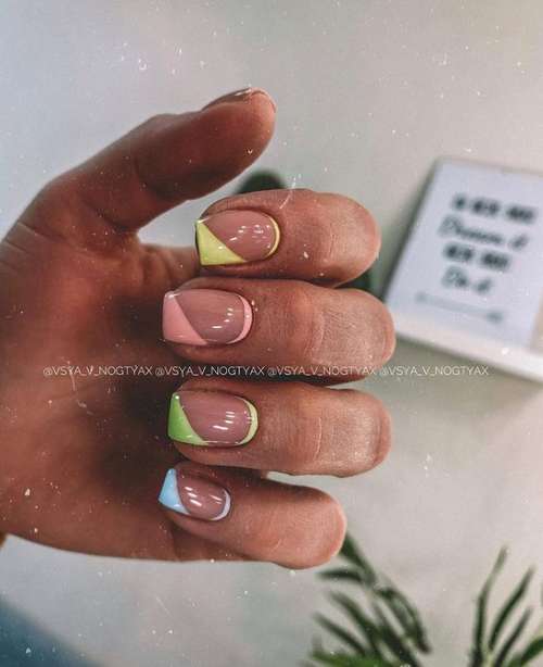 Trendy summer jacket 2021: photo, fashionable nail design