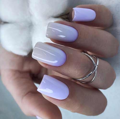 Lilac-milky gradient