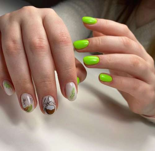 Milk manicure for short nails 2021: photo, fashion design