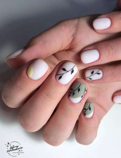 Milk manicure for short nails 2021: photo, fashion design