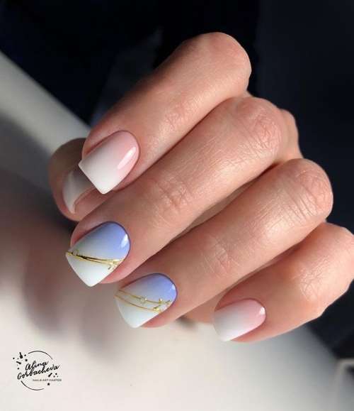 Milk manicure for short nails 2021: photo, fashion design