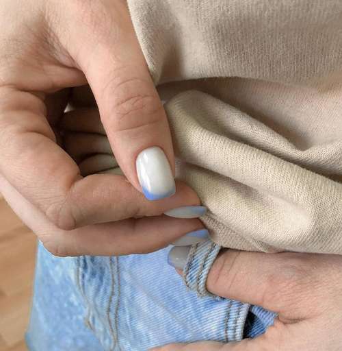 Milk manicure for short nails 2021: photo, fashion design