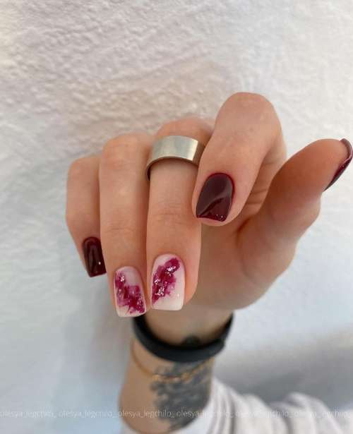 Milk manicure for short nails 2021: photo, fashion design