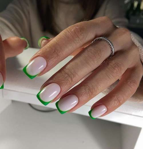 Translucent manicure with a design 2021-2022: photo novelties