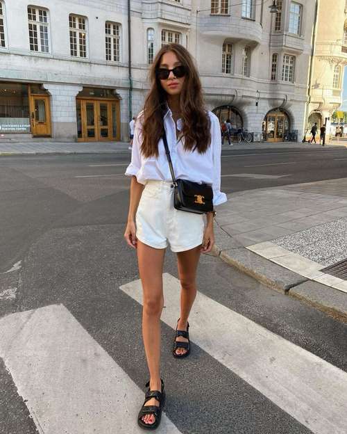 Women's shorts 2021: what to wear, photos, trends, images