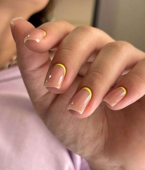 Beige manicure 2021-2022: new nail designs