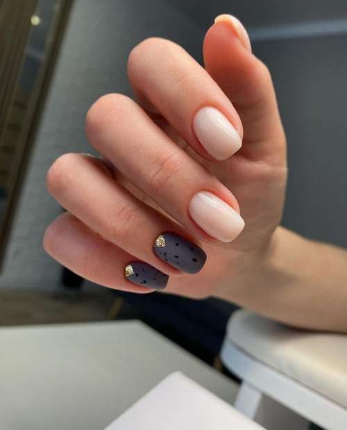 Quail egg manicure 2021: photos of the newest ideas