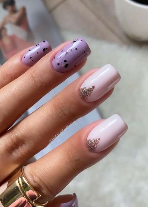 Quail egg manicure 2021: photos of the newest ideas