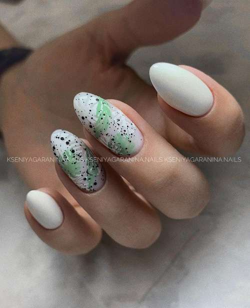 Quail egg manicure 2021: photos of the newest ideas