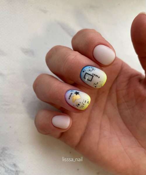 Quail egg manicure 2021: photos of the newest ideas