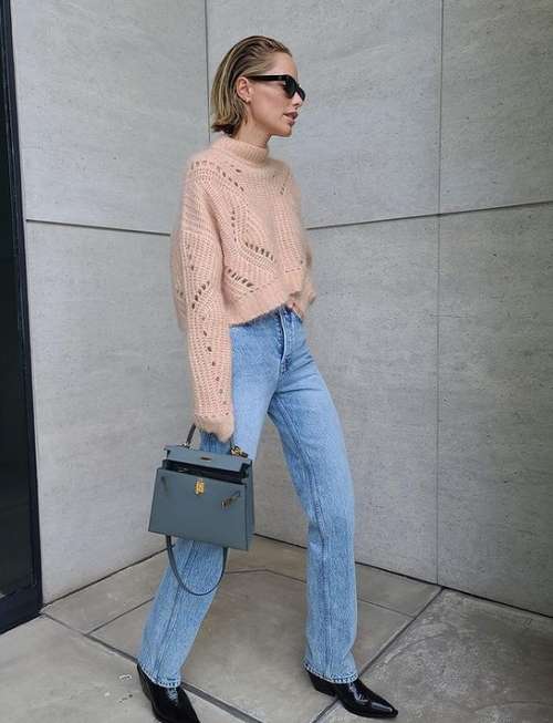 Fashionable jeans fall-winter 2021-2022: trends, photos