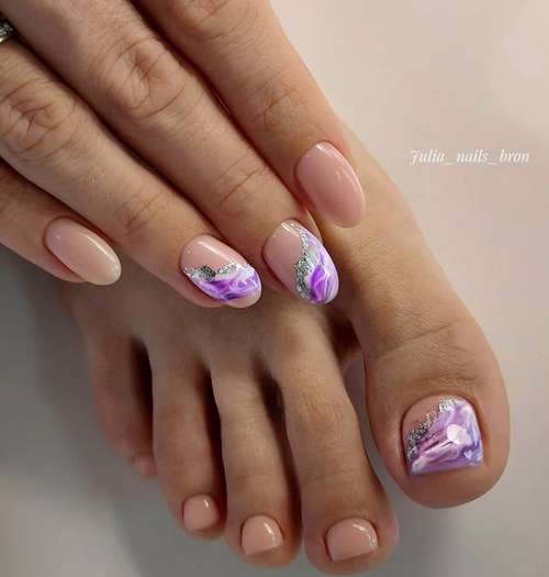 Manicure ideas by the sea