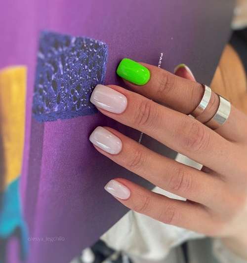 Design d'ongles lumineux 2021: nouvelle manucure tendance