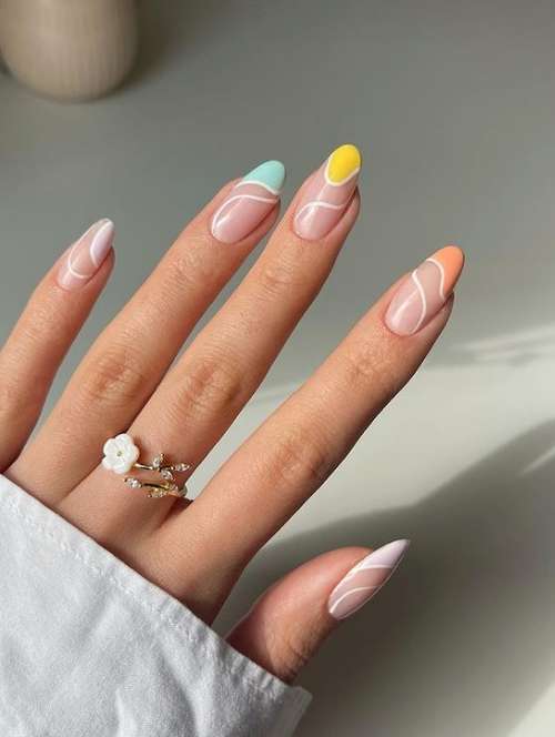 Design d'ongles lumineux 2021: nouvelle manucure tendance