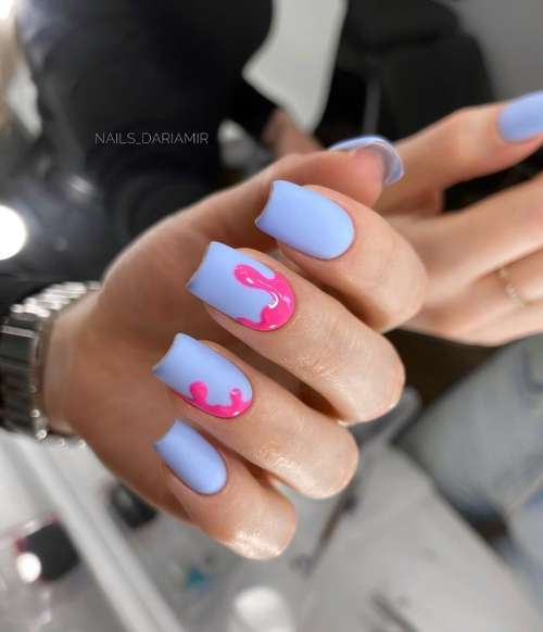 Bright nails design