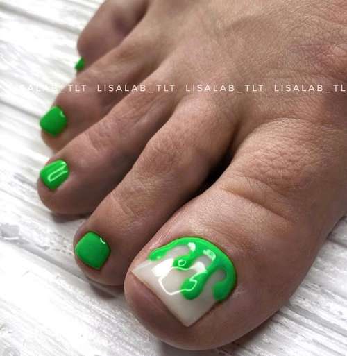 Pedicure drop design