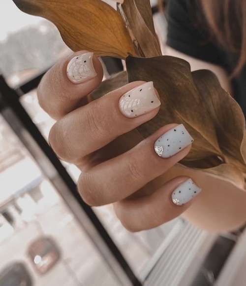 Lunar manicure 2021-2022: photos, new nail designs