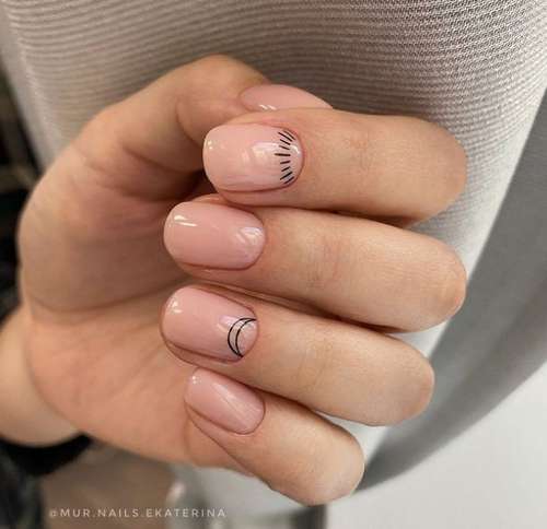 Lunar manicure 2021-2022: photos, new nail designs