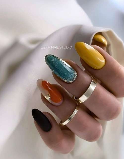 Différents designs d'ongles : une nouvelle tendance 2021-2022, photo