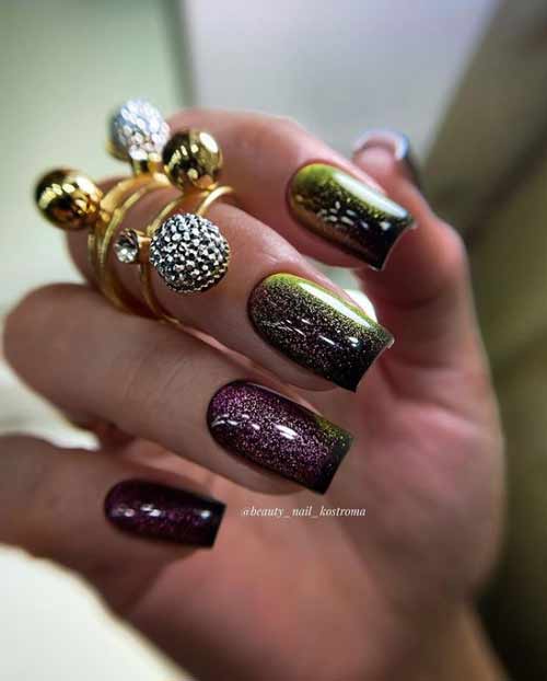 Magnetic nail polish