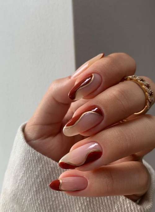 Fashionable ideas for manicure autumn-winter