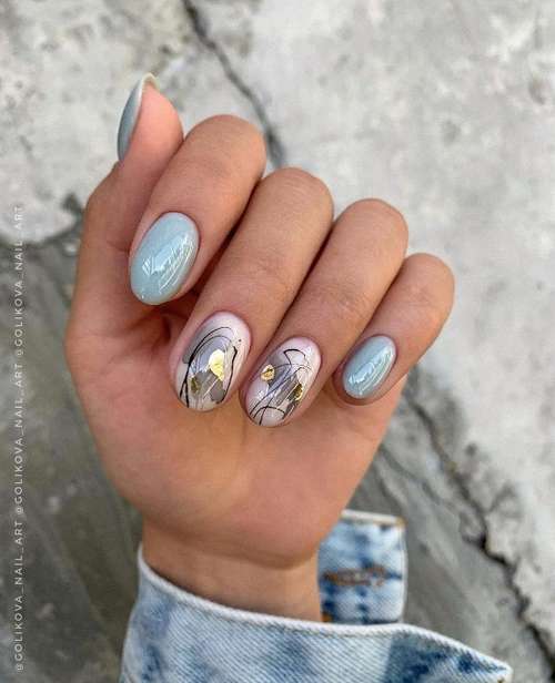 Manicure trends fall-winter 2021-2022: trends in the photo