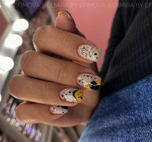 Manicure trends fall-winter 2021-2022: trends in the photo