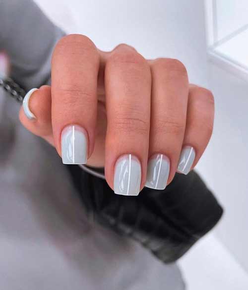 Manicure for short square nails: fashion news 2021-2022