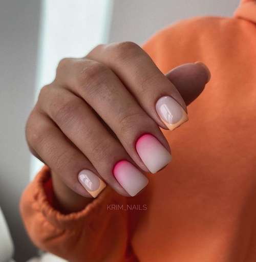 Manicure for short square nails: fashion news 2021-2022