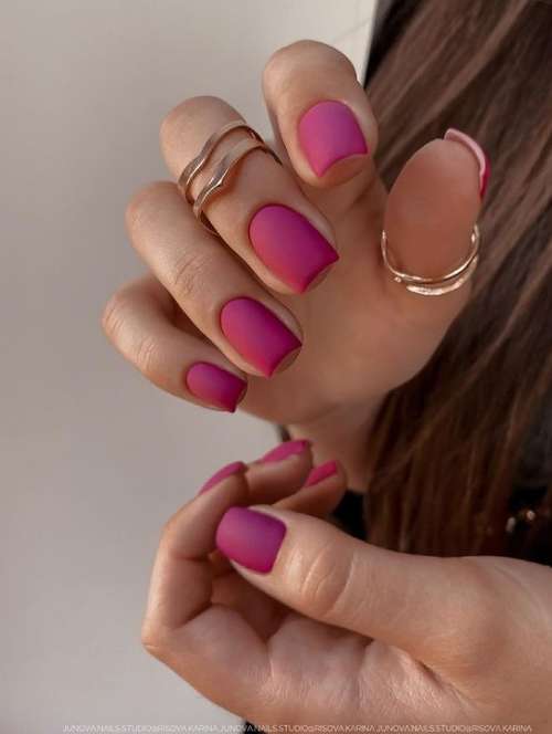 Manicure for short square nails: fashion news 2021-2022