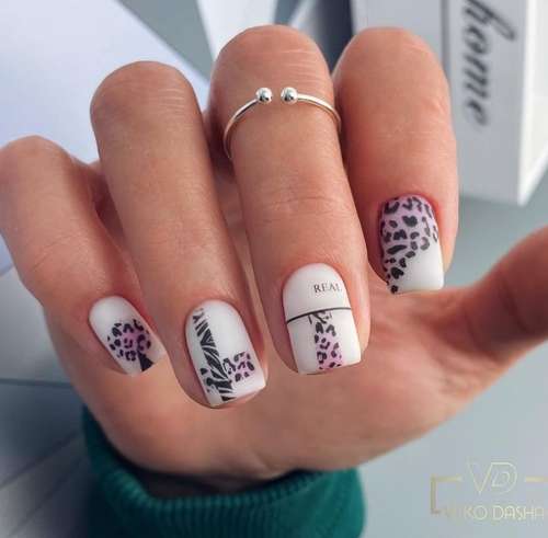 Leopard Manicure