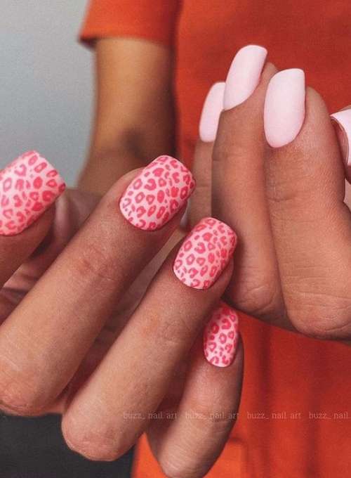 Ultra-fashionable manicure with animal print: new items 2021, photos