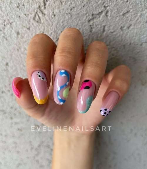 Ultra-fashionable manicure with animal print: new items 2021, photos