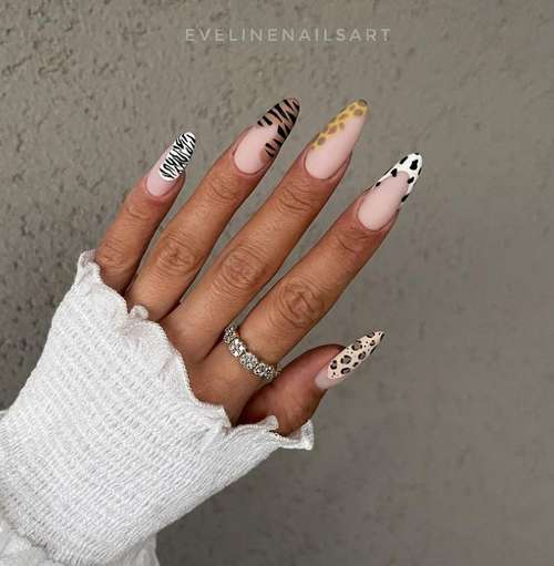 French with animal print