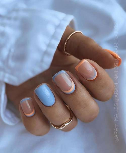 Trendy autumn jacket 2021: new nail designs, photos