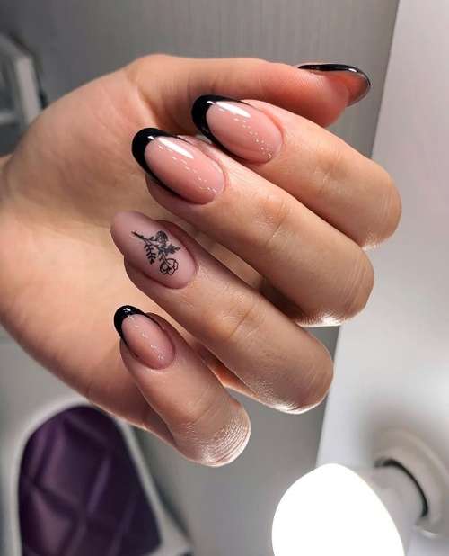 Trendy autumn jacket 2021: new nail designs, photos