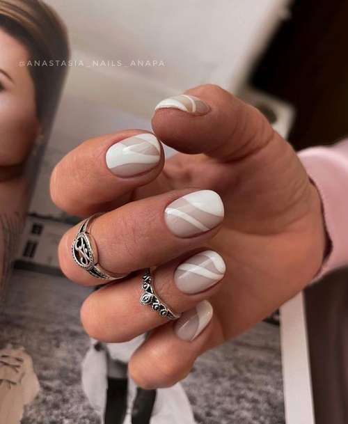 Trendy autumn jacket 2021: new nail designs, photos